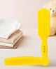 AEREX Baby Comb & Soft Brush Set | Natural Soft Bristles Grooming Hair Care Products for Babies | Infants | Baby Brush Set | Ideal for Baby Grooming Set | Perfect Baby Gift (Yellow)