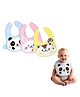 AEREX Waterproof Baby Bibs For 0 Year to 2 Year | Soft Cotton Bib For Newborn Babies, Infants & Toddlers | Baby Apron | Panda Feeding Bibs | Waterproof Spill Resistant Bibs (Multicolor, Pack of 3)