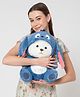 Eitheo ADORA Hoodie Teddy Bear Soft Toy | Cute Huggable Plushie for Kids & Girls | Birthday Gift  Soft Plush Toy 25 cm Blue