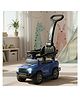 Baybee Roady Pro Ride on Car for Kids | Baby Push Ride on Jeep with Parental Handle & Safety Guardrail | Rideons Toy Car with Backrest, Light & Music | Baby Ride on Cars for Kids (Blue)