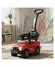 Baybee Roady Pro Ride on Car for Kids | Baby Push Ride on Jeep with Parental Handle & Safety Guardrail | Rideons Toy Car with Backrest, Light & Music | Baby Ride on Cars for Kids (Red)