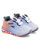 BERSACHE Ombre Abstract Designed Lace Up LED Shoes - Orange