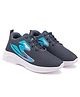 BERSACHE Abstract Designed Lace Up Shoes - Grey