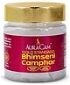 AuraCam Gold Standard Bhimseni Camphor - 100 gm | Camphor for Pooja | 100% Pure Brass Kapoor | Aromatic for Pooja, Meditation, Havan, Room Freshener | Pure & Natural Pacha Kapoor