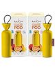 AuraCam Gold Standard Camphor Pod Cone (Citrus) - Set of 2 - Pod Air freshener For Room, Car, Bathroom, Office & Toilet | Long-Lasting Cone for Home
