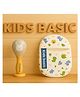 KIDS BASIC Newborn Love Combo - Muslin Warm Sleeping Bag & BIS Certified Wooden Rattle for Safe & Joyful Moments- Dino & Silver