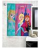 Athom Trendz Disney Princess & Frozen Theme Bath Towel Combo of 2 - Pink Sea Green