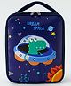 Babyhug Space Dino Water Resistant Lunch Bag - Dark Blue| Compact & Lightweight Lunch Carry Bag for Kids & Parents