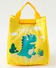 Dino Printed Insulated Lunch Bag for Kids - Yellow| Thermal School Tiffin Bag| Lightweight Food Carry Bag with Handles for Boys & Girls