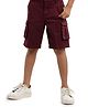 Under Fourteen Only Solid Shorts - Maroon