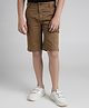 Under Fourteen Only Solid Shorts - Brown