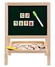NEGOCIO  Double-sided Kids Drawing Board - Adjustable Standing Easel & Chalkboard Holder- Pack of 1- Color May Vary