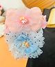Radhya accessories Set Of 2 Bow & Floral Applique Detailed Hair Bands - Multi Colour