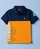 Pine Kids Cotton Knit Polo T-Shirt with Graphic Print Multi Colors 5-6 Years