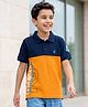 Pine Kids Cotton Knit Polo T-Shirt with Graphic Print Multi Colors 11-12 Years