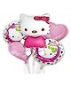 Bubble Trouble Hello Kitty  themed Foil balloons Pack of 5