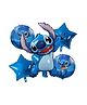 Bubble Trouble Stitch character themed Foil balloons Pack of 5