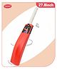 Aditi Toys Pro Poweredge Big Cricket Turf Bat for Boys & Girls, 27.8 inch 1 Cricket Bat for Indoor & Outdoor Activity, Cricket Bat for Kids Above 5 Year (Orange)