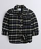The Sandbox Clothing Co Cotton Woven Full Sleeves Checked Shirt  - Black