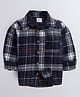 The Sandbox Clothing Co Cotton Woven Full Sleeves Madras Checked Shirt - Navy Blue