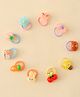 Babyhug Hair Rubber Bands with Animal Applique Pack of 5 Free Size - Multicolor