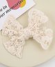 Babyhug Bow & Butterfly Clips  Free Size - Beige