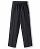 Pine Active Knit Full Length Super Stretch Solid Coloured Track Pant - Black