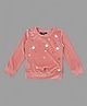 Actuel Woven Full Sleeves Sequins Embellished Top - Pink