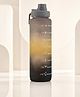 BPA-Free Motivational Water Bottle with Time Markers 1000ml - Grey| Leak-Resistant Reusable Drinking Bottle for Gym, Office & Daily Hydration