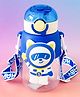 Astronaut  Bunny Straw Sipper Bottle 680ml - Blue| BPA Free| Leak-Resistant & Freezer Safe| Ideal for School, Home & Travel| for School Going Boys & Girls