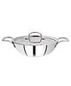 CutTales 2.9 Ltr Kadhai, Durable Stainless Steel Tri Ply  Kadhai For Biryani And Other Tasty Recipes. Kitchen Daily Essential, Pack Of 1