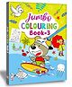 Jumbo Creative Colouring Book(Level 3) for Kids and Children - Drawing, Coloring, Painting and Art Book with Colour Reference - Language-English