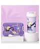 BAYBEE AstroBites Lunch Box with Sipper Bottle for Kids | BPA-Free 600ml Lunch Box, 700ml Sipper Water Bottle with Spoon | Leak-Proof Tiffin Box & Water Bottle for School Kids Boys, Girls (Purple)