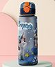 BAYBEE Sparklehorn Sipper Bottle with Straw for Kids 700ml | Leak Proof Sipper Water Bottle | BPA Free & Non-Toxic Sippy Cup, Baby Sippers | Drinking Sippy for School Kids, Babys & Toddlers (Blue)