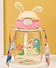 BAYBEE Zippy 540 ml Sipper Bottle for Kids | BPA Free Anti-Spill Sippy Bottle | Drinking Training Water Bottle for School Kids with Soft Silicone Straw | Sipper Bottle for Infants & Toddlers (Pink)