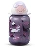 Baybee Univio Baby Sipper Bottle for Kids | Drinking Water Bottle for School Kids with Soft Silicone Straw & Adjustable Strap | Leak Proof BPA-Free 750ml Sippy Water Bottle for Kids,Boys Girls(Purple)