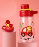 BAYBEE Joy Baby Sipper Water Bottle for Kids | Spill-Proof & BPA Free Safe Sippy Water Bottle 480ml for Kids | Drinking Training Sipper Bottle for School Kids & Toddlers, Boys Girls (Red)