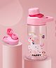 BAYBEE Joy Baby Sipper Water Bottle for Kids | Spill-Proof & BPA Free Safe Sippy Water Bottle 480ml for Kids | Drinking Training Sipper Bottle for School Kids & Toddlers, Boys Girls (Pink)