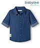 Babyoye 100% Cotton Full Sleeves Denim Shirt - Blue