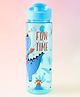 Kids Water Bottle 700 ml  Blue| BPA-Free Leak-Resistant Freezer-Safe| Sipper Bottle with Flip Lid & Cute Cartoon Print