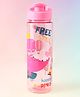 Kids Water Bottle 700 ml - Pink| BPA-Free Leak-Resistant Freezer-Safe| Sipper Bottle with Flip Lid & Cute Cartoon Print