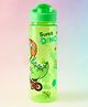 Kids Water Bottle 700 ml  Green| BPA-Free Leak-Resistant Freezer-Safe| Sipper Bottle with Flip Lid & Cute Cartoon Print