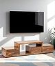 Ikiriya Vintara Sheesham Wood Contemporary TV Entertainment Unit / Wooden Cabinet / Display Unit for TV upto 60 inch in Teak Finish