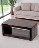 Ikiriya Kassel Sheesham Wood Contemporary Rectangle Coffee Table / Center Table / Sofa Table in Dark Mahagony Finish