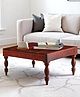 Ikiriya Sydney Sheesham Wood Contemporary Square Coffee Table / Center Table / Sofa Table in Honey Finish