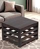 Ikiriya Kingsville Sheesham Wood Contemporary Square Coffee Table / Center Table / Sofa Table in Dark Mahagony Finish