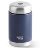 Jaypee Plus Vacuum Insulated Food Jar with Bag & Spoon| Hot and Cold Thermal Flask | Double Walled Scratch Resistant | 550 ml, Blue