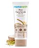 Mamaearth Rice Face Scrub for Glowing Skin, With Rice Water & Niacinamide for Glass Skin |Unclogs pores|Brightens skintone - 100 g