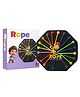 Kunya Rope Untangling Puzzle Game, Strategy Board Game for Kids & Adults, Family Travel Party Games with Multi-Level Challenges, Gifts for All Ages (Rope Game)