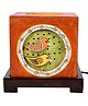 AAKRITI ART CREATIONS Table Lamp Handcrafted in Wood with Orange Fly Bird motif